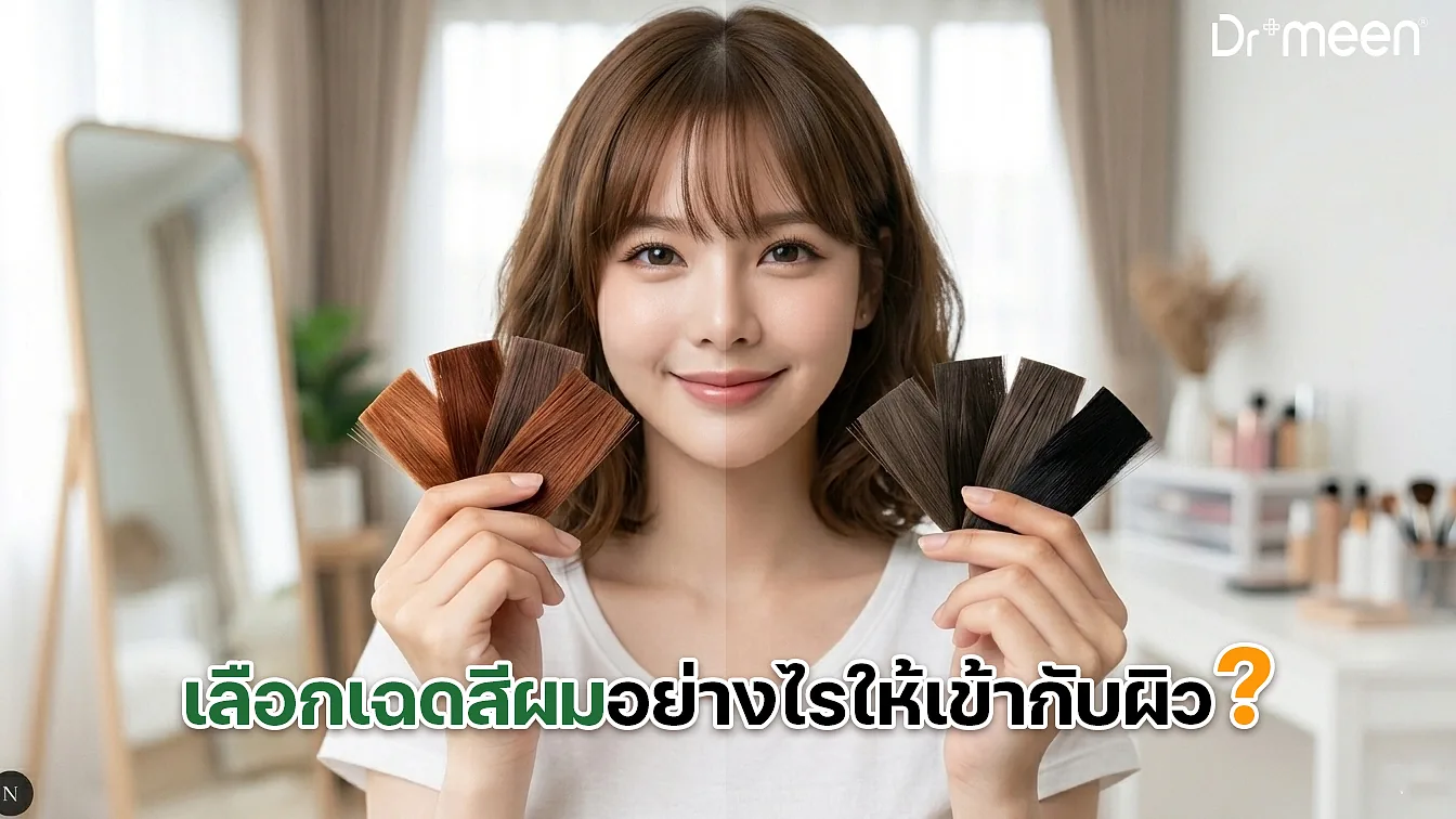 เลือกเฉดสีผมอย่างไร ให้เข้ากับสีผิว