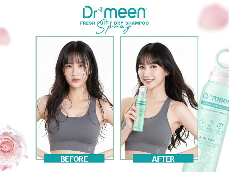 Before & After — ดรายแชมพู